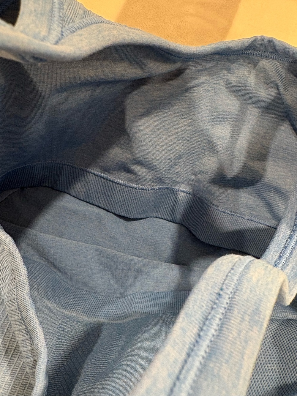 Lululemon Blue Ribbed Racerback Athletic Tank Top - Picture 10 of 11